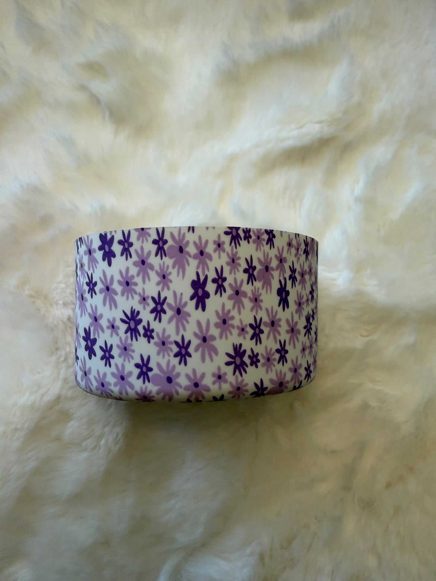 Purple Floral Tumbler Boot