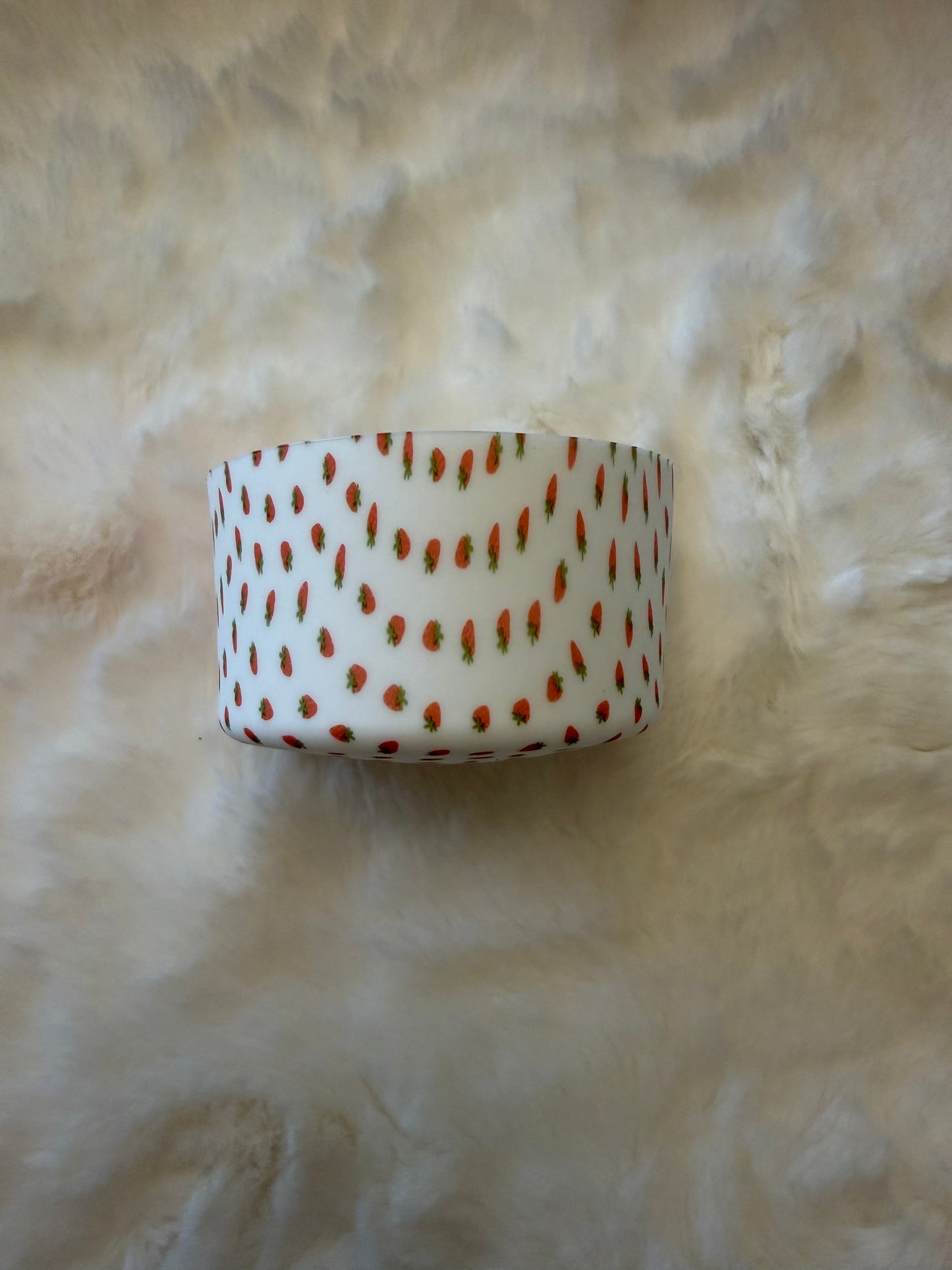 Strawberry Print Tumbler Boot