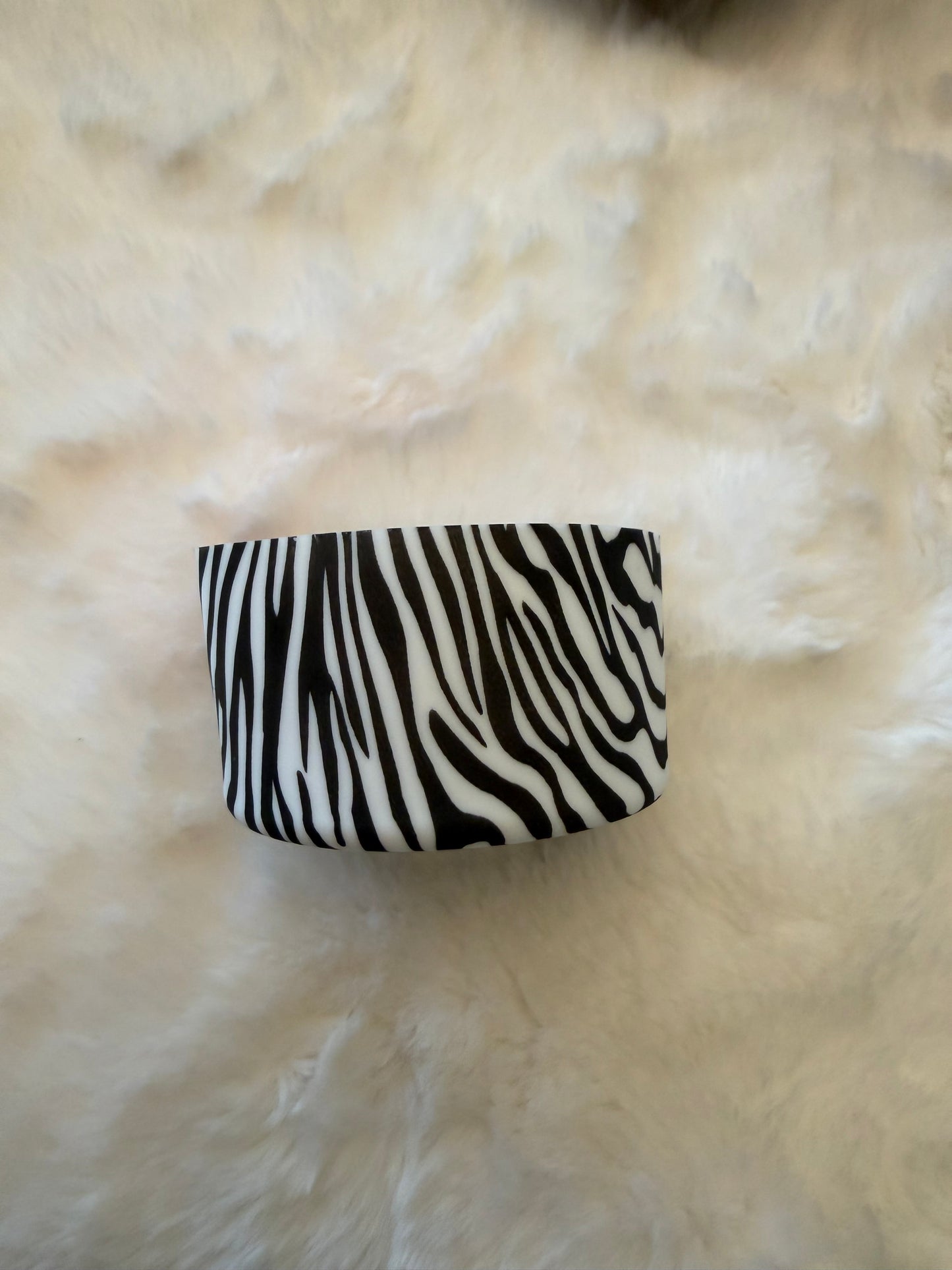 Zebra Print Tumbler Boot